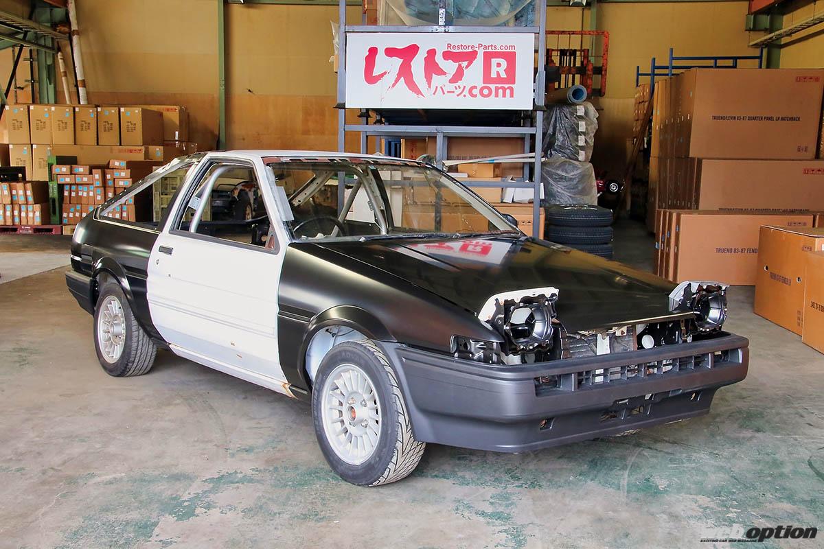 AE86を50年以上楽しむためのリプロパーツ開発！」まんさく自動車【SPECIAL SHOP】 ｜ web option(ウェブ オプション)