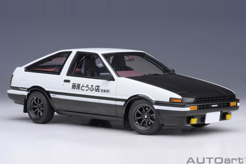 「「もう実車だなこれ・・・」超精巧な頭文字D最終仕様の藤原拓海AE86スケールモデルが爆誕!!」の2枚目の画像