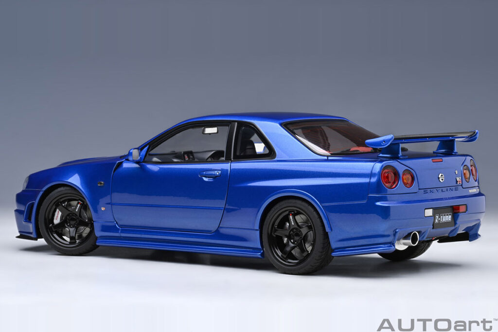 「「これが模型って信じられる!?」伝説のR34スカイラインGT-R『Z-tune』がスケールモデル化！」の12枚目の画像