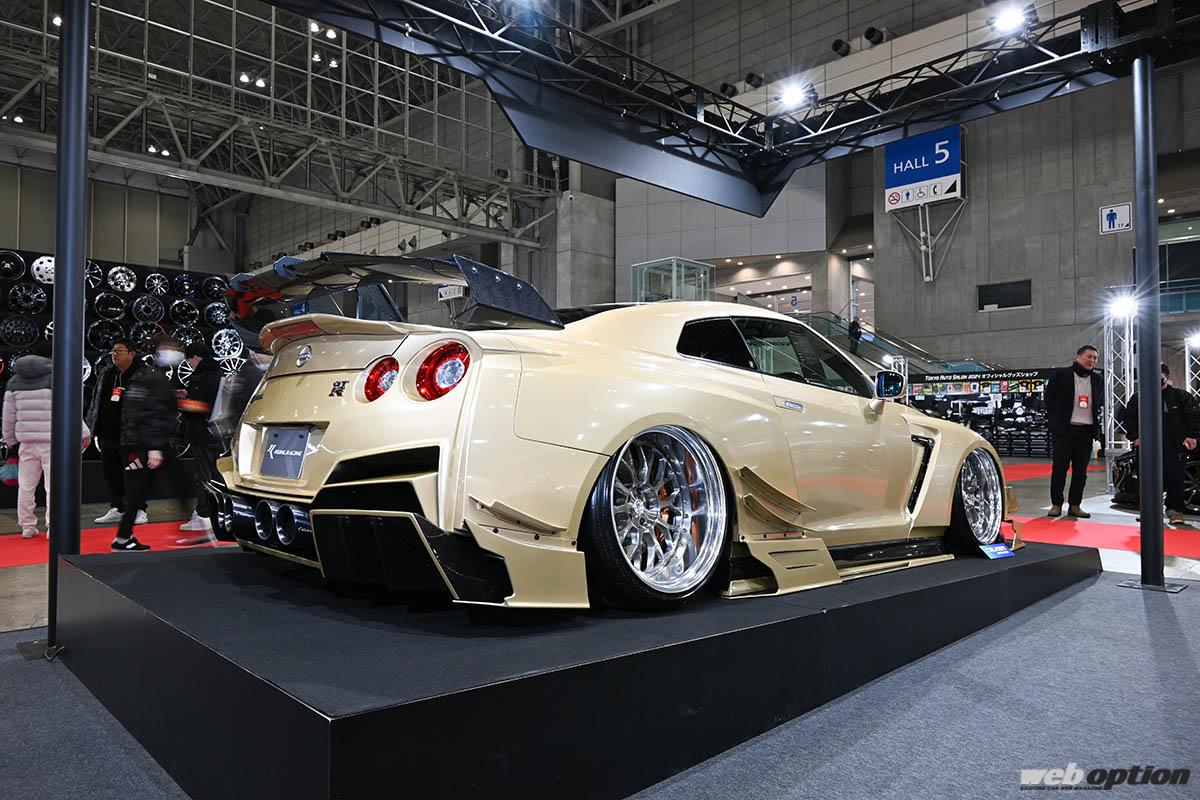 「「インパクトは最新のR35GT-Rニスモ以上！」クール渾身のワイドフォルムが強すぎる!!【東京オートサロン2024】」の9枚めの画像