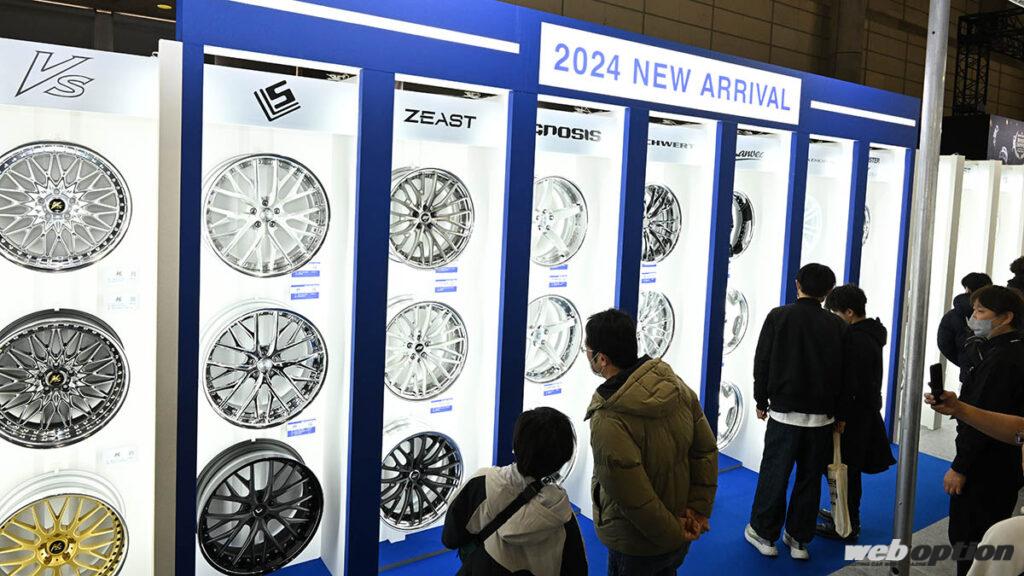 「「スポーツホイール大全2024」各メーカーの新作モデルをピックアップ！Part.1【東京オートサロン2024】」の5枚目の画像