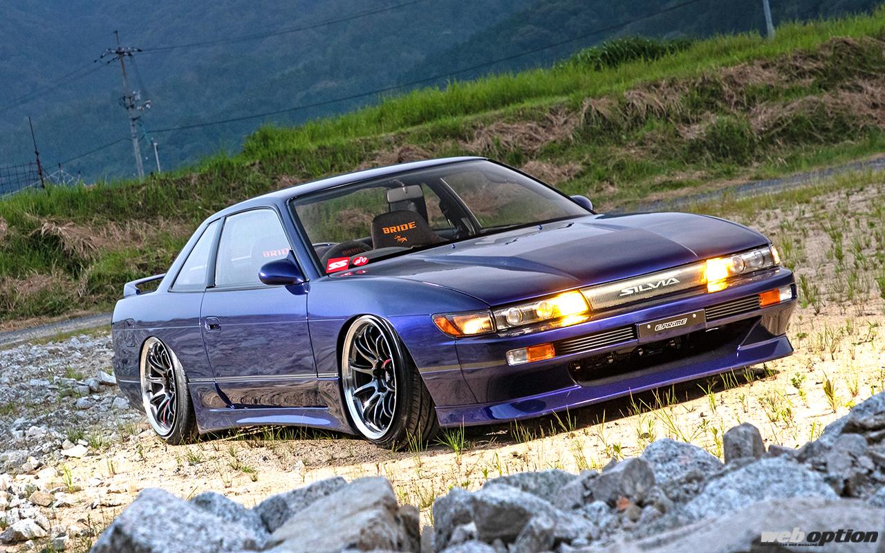 「「このS13シルビアは情熱の塊だ！」職人気質のビルダーが手がけた美麗RB25スワップ仕様」の1枚めの画像