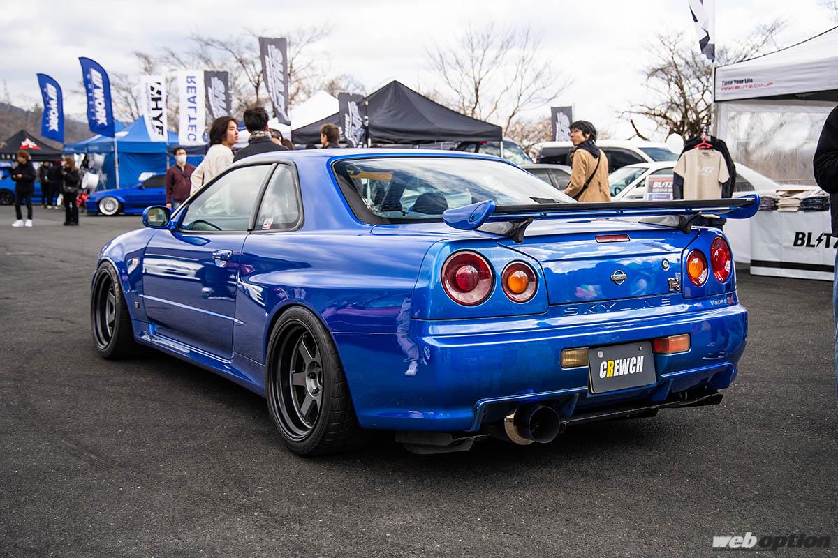 「「これがBNR34の仮想グループA仕様だ!?」R34GT-Rマニアが創り上げた脱定番スタイル！」の4枚めの画像