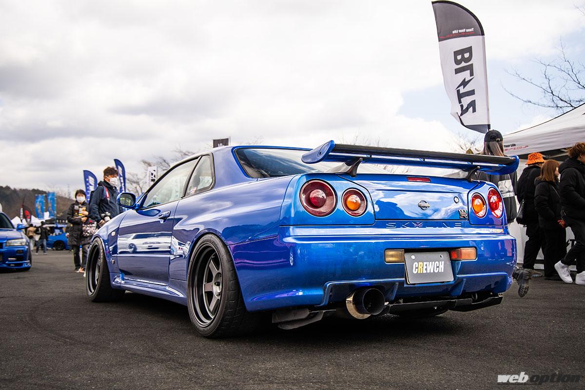 「「これがBNR34の仮想グループA仕様だ!?」R34GT-Rマニアが創り上げた脱定番スタイル！」の5枚めの画像