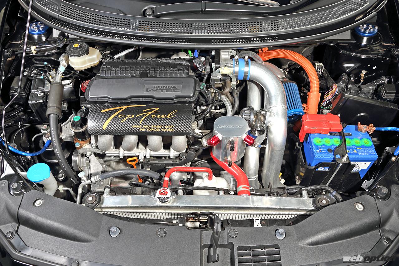 「「ハイブリッドカーでもパワーアップしたい」ホンダCR-Zのボルトオンターボ170馬力仕様が熱い！」の5枚めの画像