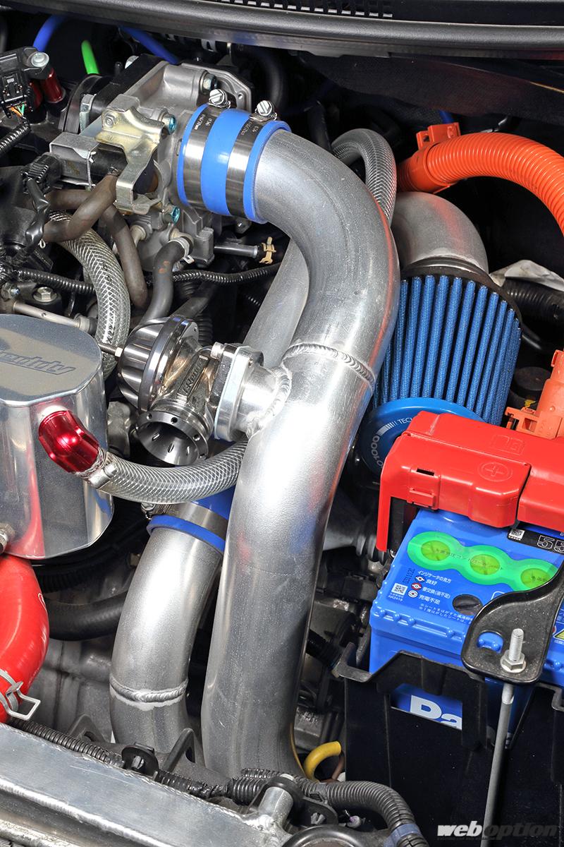「「ハイブリッドカーでもパワーアップしたい」ホンダCR-Zのボルトオンターボ170馬力仕様が熱い！」の9枚めの画像