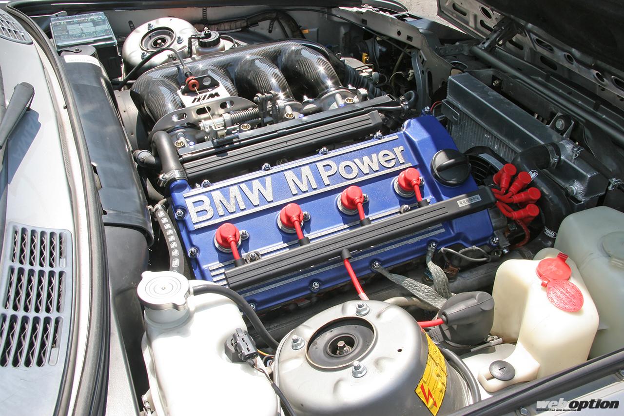 「「E30型M3はドイツ版ハチロクだ！」エンジン本体まで手を入れたNAメカチューン仕様」の9枚めの画像