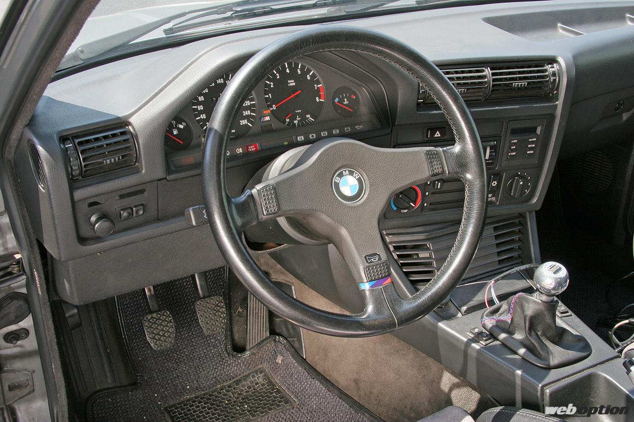 「「E30型M3はドイツ版ハチロクだ！」エンジン本体まで手を入れたNAメカチューン仕様」の14枚めの画像