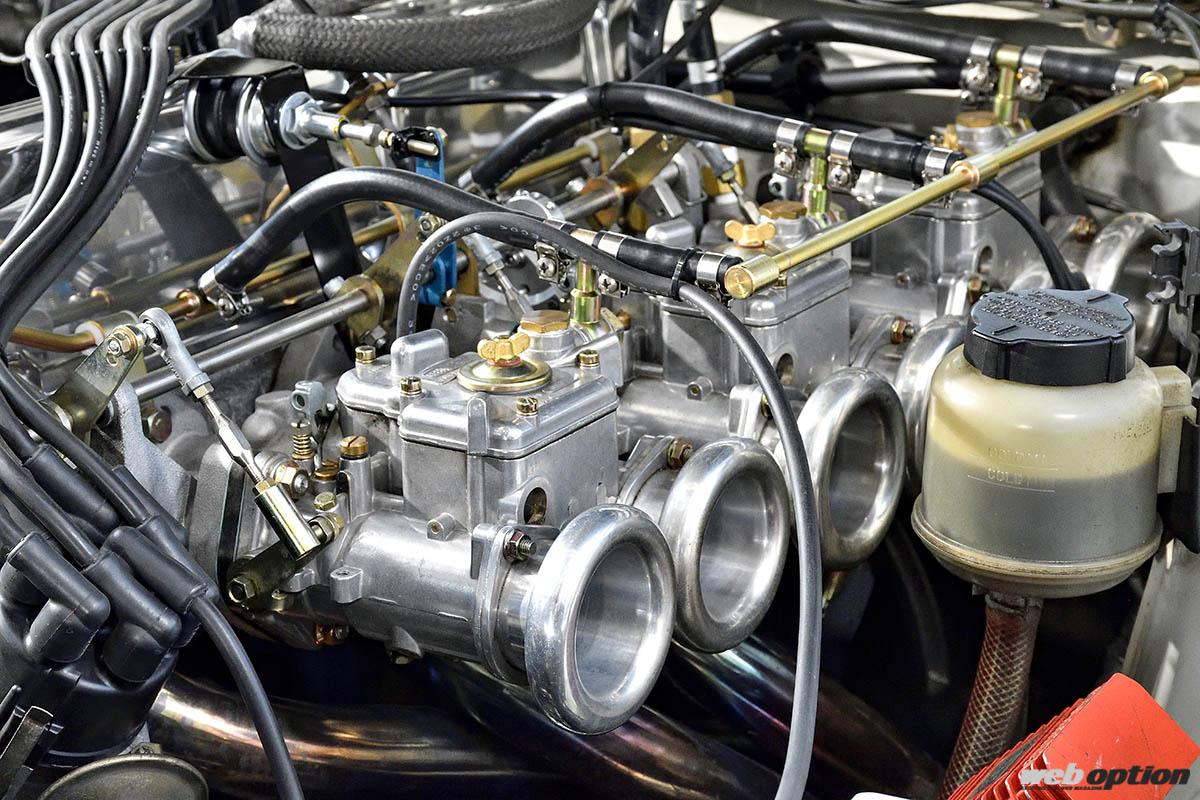「「なんでC35型ローレルにL28エンジンを!?」旧車感を徹底追及した変態的キャブ仕様の全て」の8枚めの画像