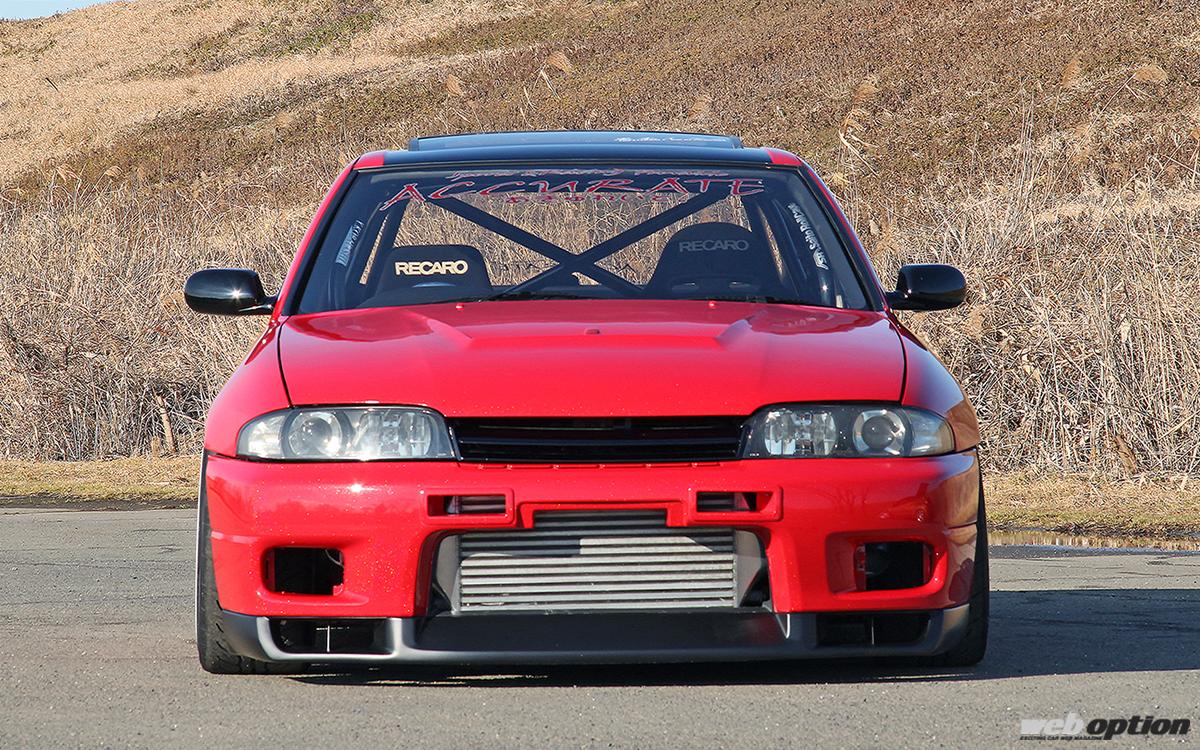 「「不人気なR33型スカイラインセダンでもココまで出来る！」心臓部はRB25DETベースで700馬力!!」の5枚めの画像