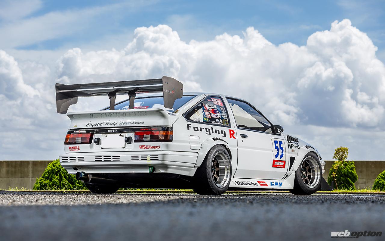 「「このAE86は30年の集大成だ！」極まったNAメカチューンで筑波最速クラスの速さ実現!!」の4枚めの画像