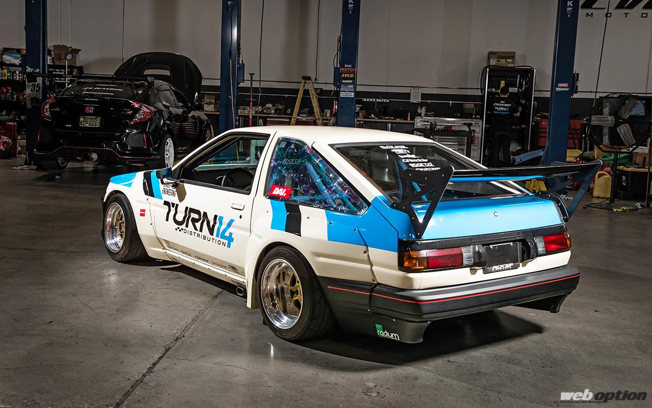 「「AE86タイプR、爆誕!?」日米カスタムシーンの技術力を注ぎ込んだ最強VTECターボ仕様に迫る」の9枚めの画像