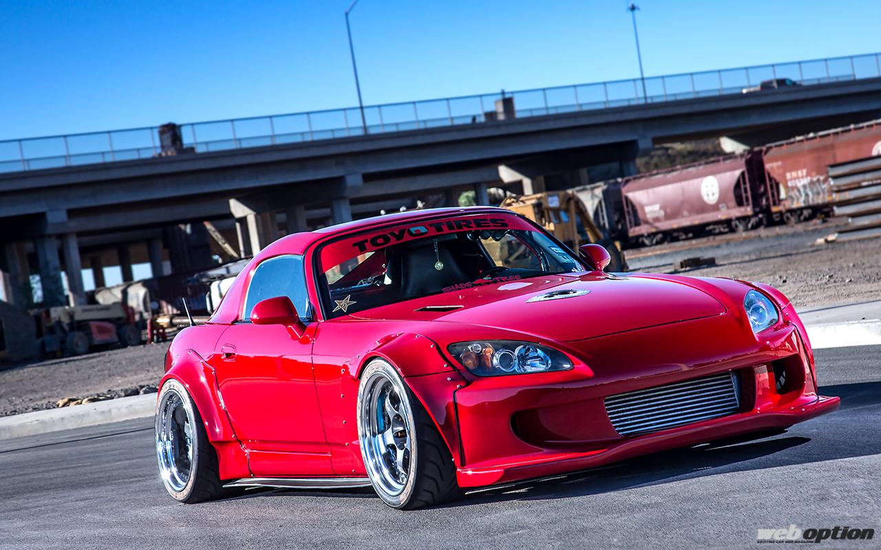 「「アメリカの若者が本気出すとS2000もこうなる」ワイド＆ターボで魅せる！」の14枚めの画像