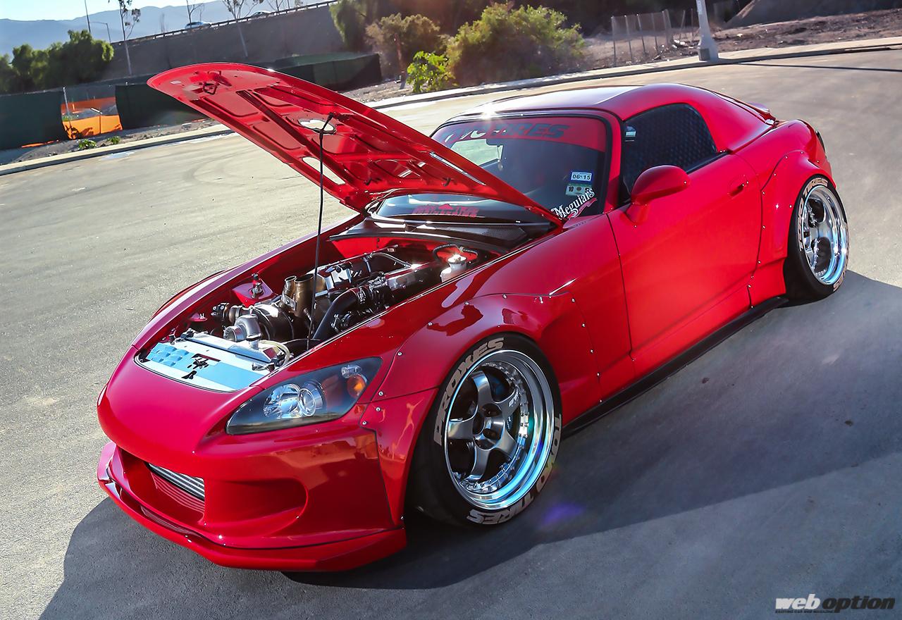 「「アメリカの若者が本気出すとS2000もこうなる」ワイド＆ターボで魅せる！」の10枚めの画像