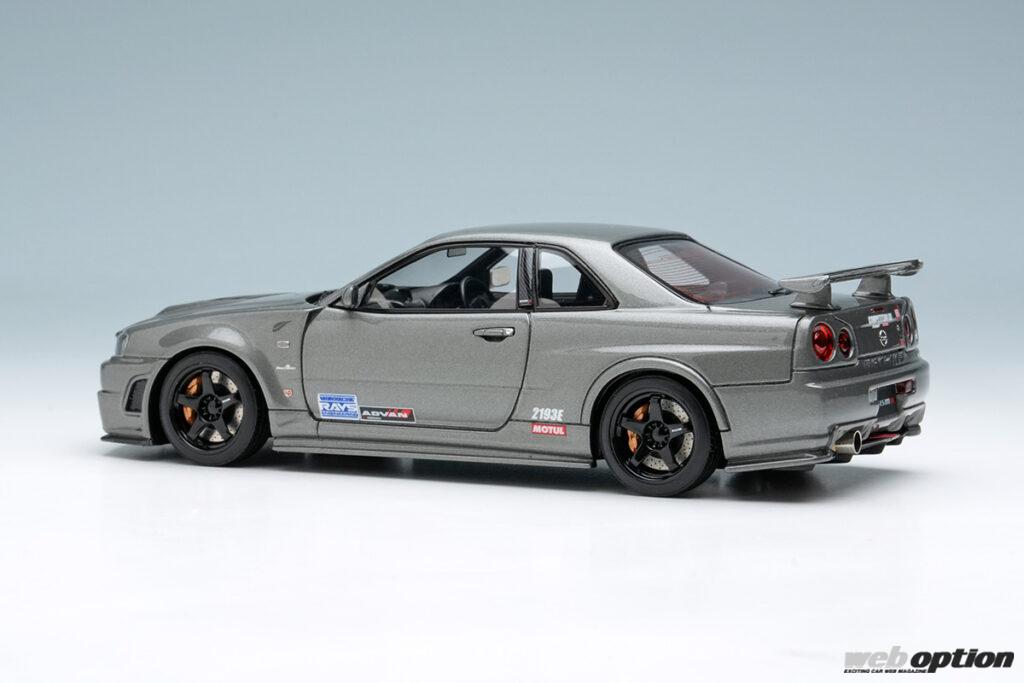 「「初期と現在の2仕様を忠実再現！」NISMOイズム全開のBNR34『CRS.』スケールモデル登場」の2枚目の画像