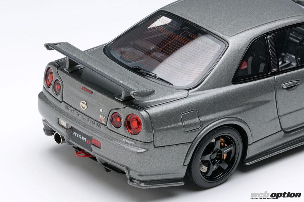 「「初期と現在の2仕様を忠実再現！」NISMOイズム全開のBNR34『CRS.』スケールモデル登場」の12枚目の画像