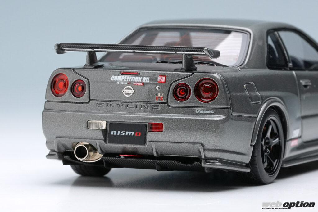 「「初期と現在の2仕様を忠実再現！」NISMOイズム全開のBNR34『CRS.』スケールモデル登場」の18枚目の画像