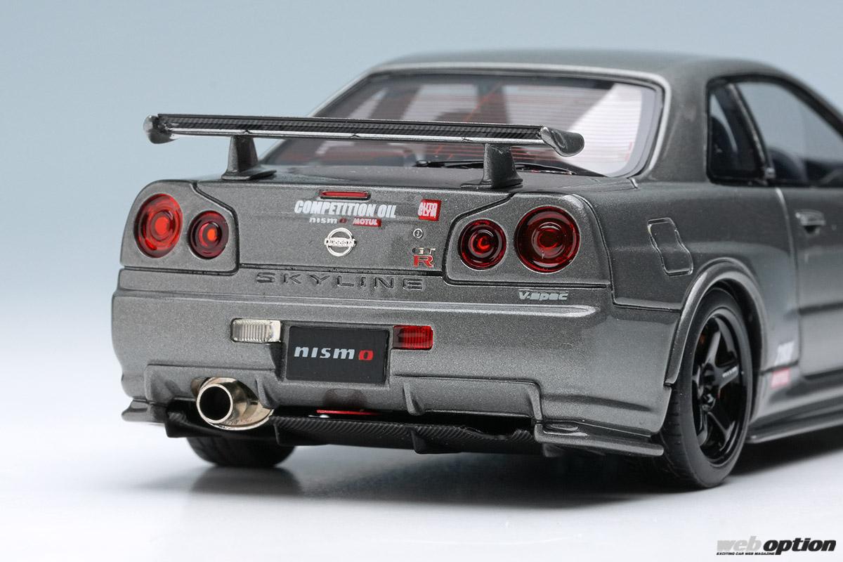 「「初期と現在の2仕様を忠実再現！」NISMOイズム全開のBNR34『CRS.』スケールモデル登場」の18枚めの画像