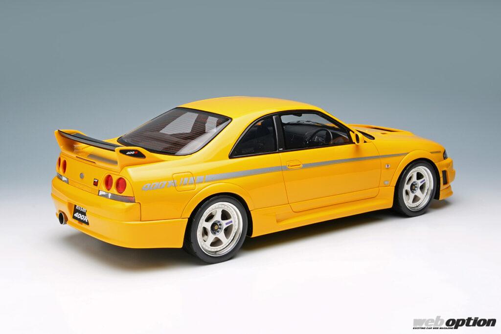 「「R33マニアはお見逃しなく！」メイクアップからニスモ400Rの精巧スケールモデル登場！」の4枚目の画像