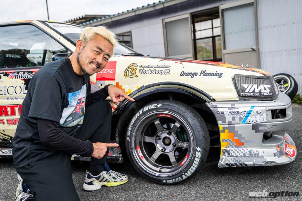 「「話題沸騰のボルクレーシングTE37Vプロをドリフトで試す！」D1GPドライバー日比野哲也がガチ検証!!」の19枚目の画像