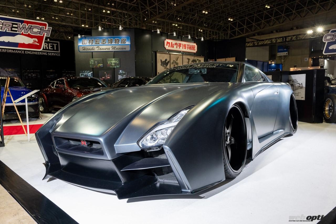 「「これが未来のGT-Rの姿だ!?」クルウチ入魂のモンスターマシンが遂にアンベール！【東京オートサロン2025】」の5枚めの画像