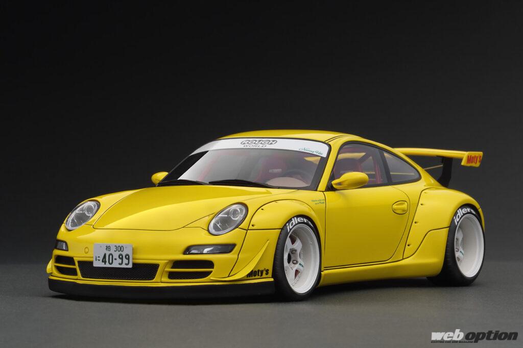 RWB997イグニション限定版リモア付き 精巧なRWB中井氏のフィギュア付き！」イグニッションモデルからRWB997