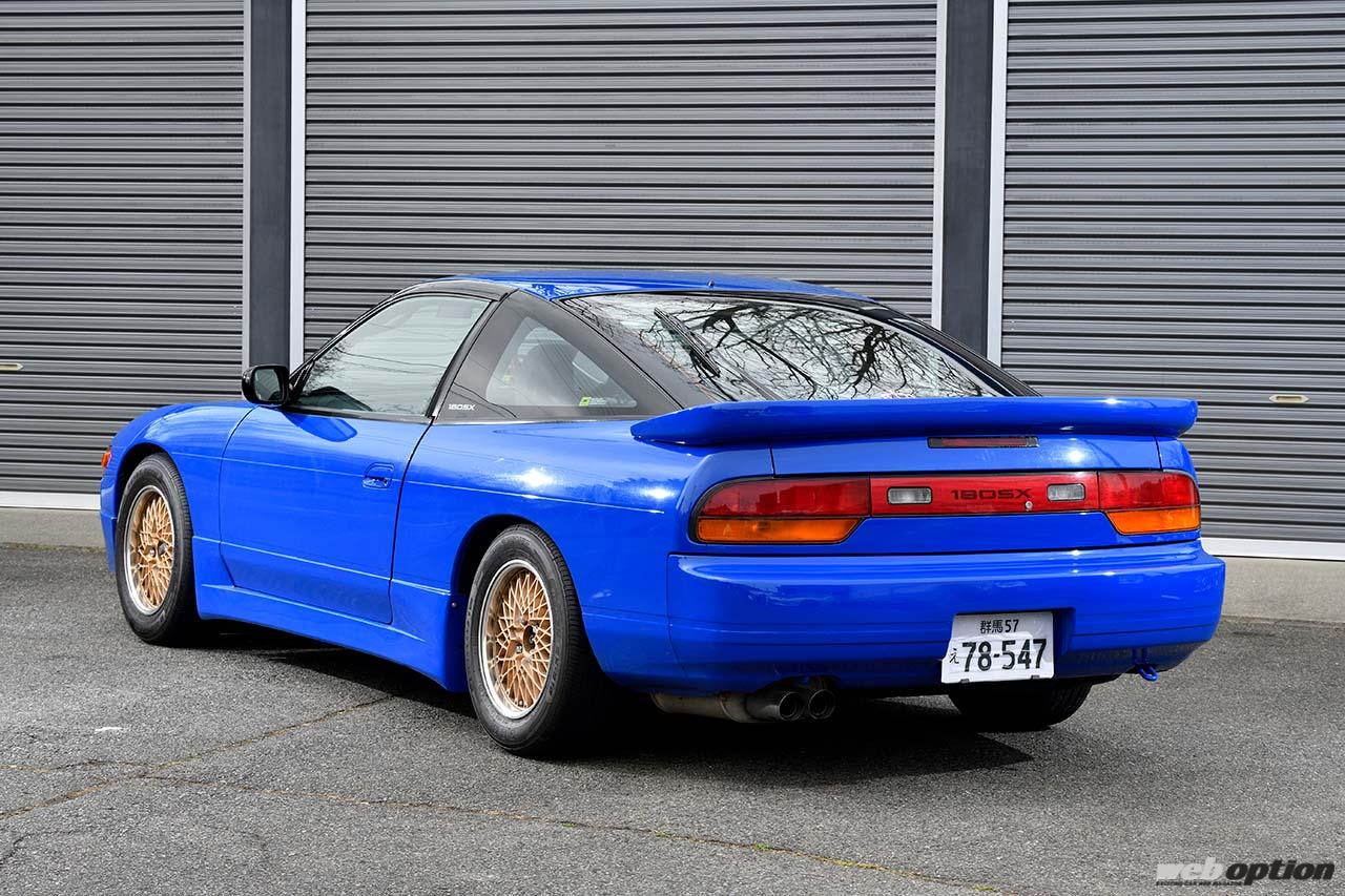 頭文字Dに魅せられた女性オーナーと愛車の物語」ATの180SXをベースに