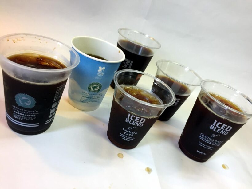 セブンイレブン、ローソン、ファミリーマートのアイスコーヒー。この夏、あなたにピッタリの一杯はどれ？