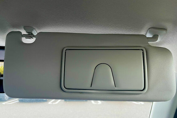 サンバイザーの写真