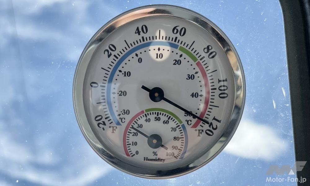 車内温度計