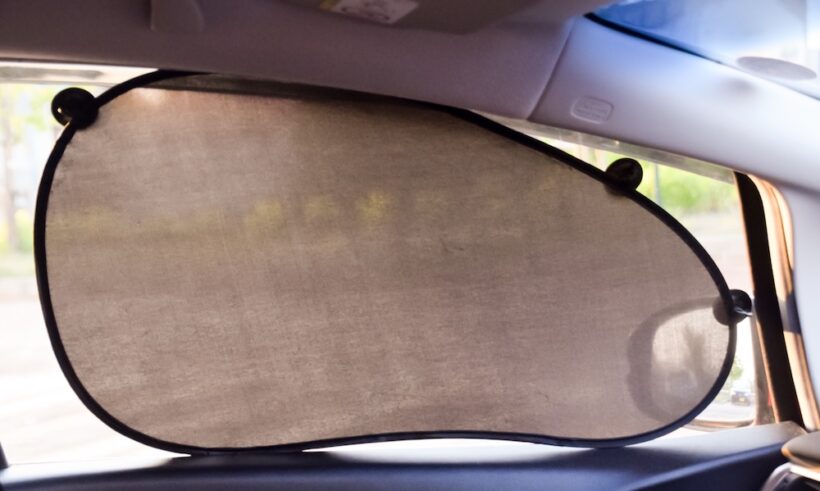 簡易なサンシェード