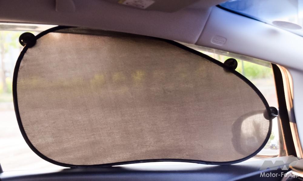 簡易なサンシェード