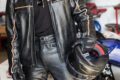 バイク用革製ジャケットの写真