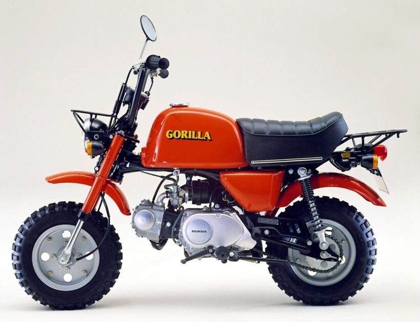 ホンダの原付ミニバイク「ゴリラ」