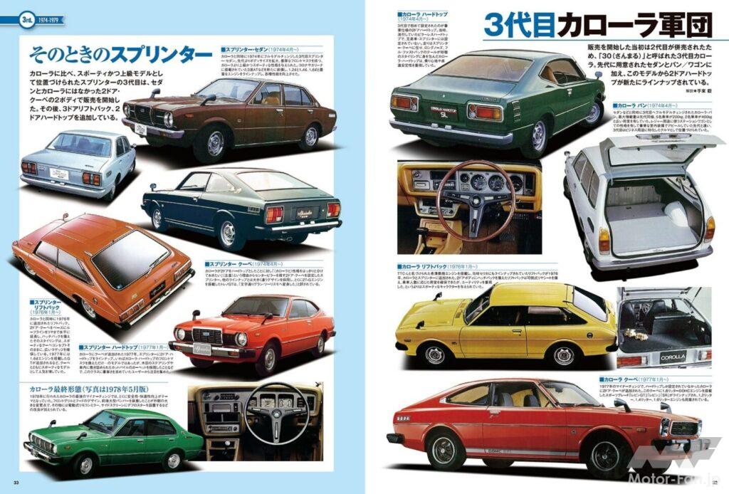 3代目カローラ軍団