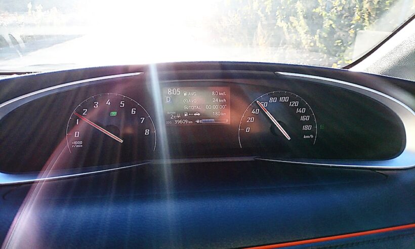 眩しい日差しのようす