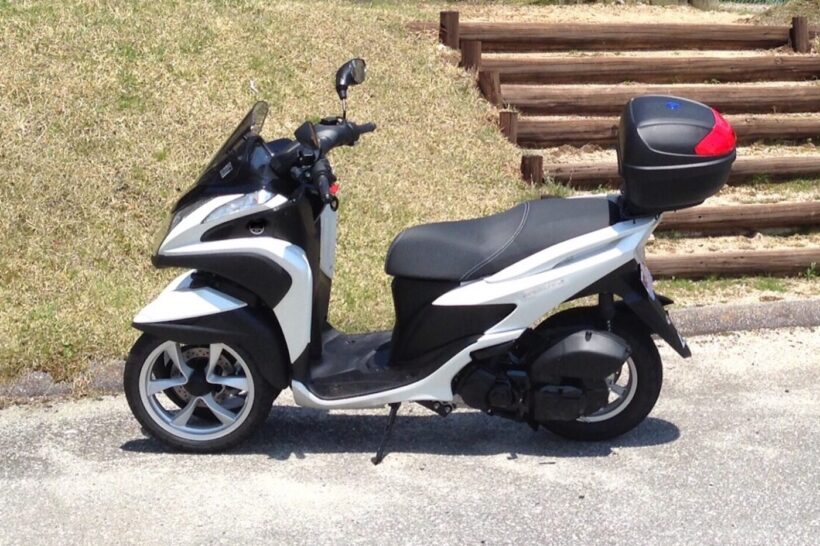 三輪バイクの写真