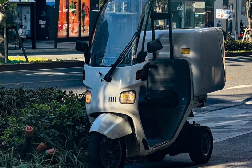 三輪バイクの写真