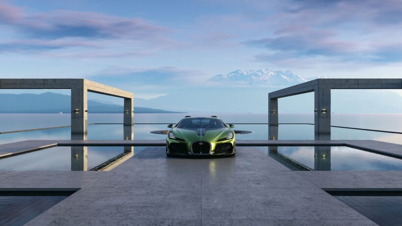 ワンオフモデル「ブガッティ ブルイヤール」のエクステリア。