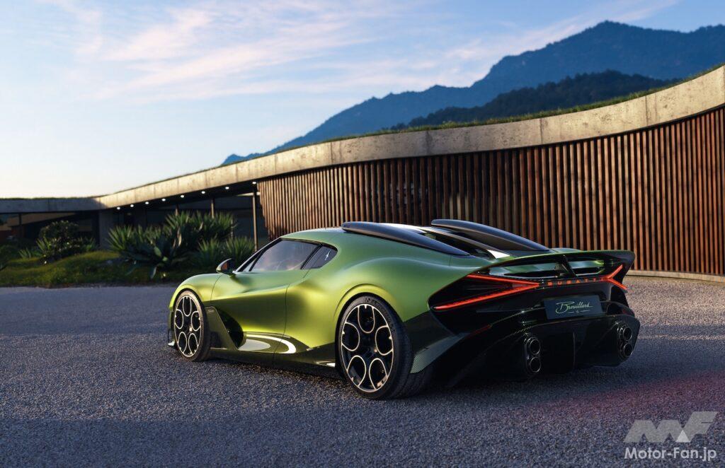 ワンオフモデル「ブガッティ ブルイヤール」のエクステリア。