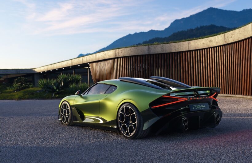 ワンオフモデル「ブガッティ ブルイヤール」のエクステリア。