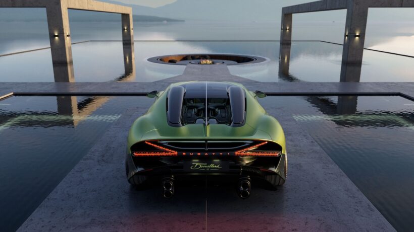 ワンオフモデル「ブガッティ ブルイヤール」のエクステリア。