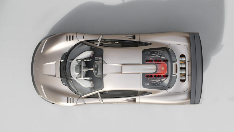 ゴードン・マレー・スペシャルビークルズが発表した「GMSV S1 LM」のエクステリア。