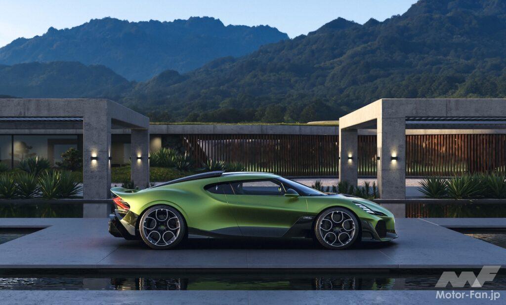 ワンオフモデル「ブガッティ ブルイヤール」のエクステリア。