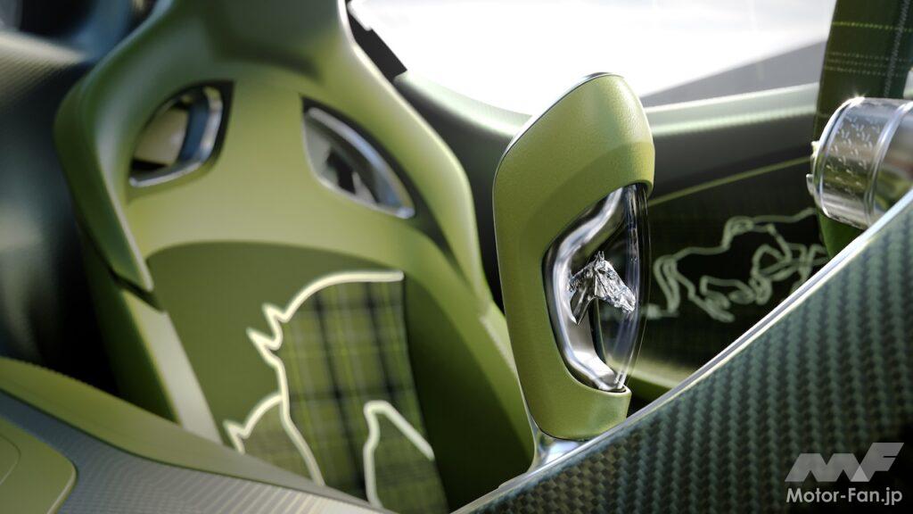 ワンオフモデル「ブガッティ ブルイヤール」のコクピット。