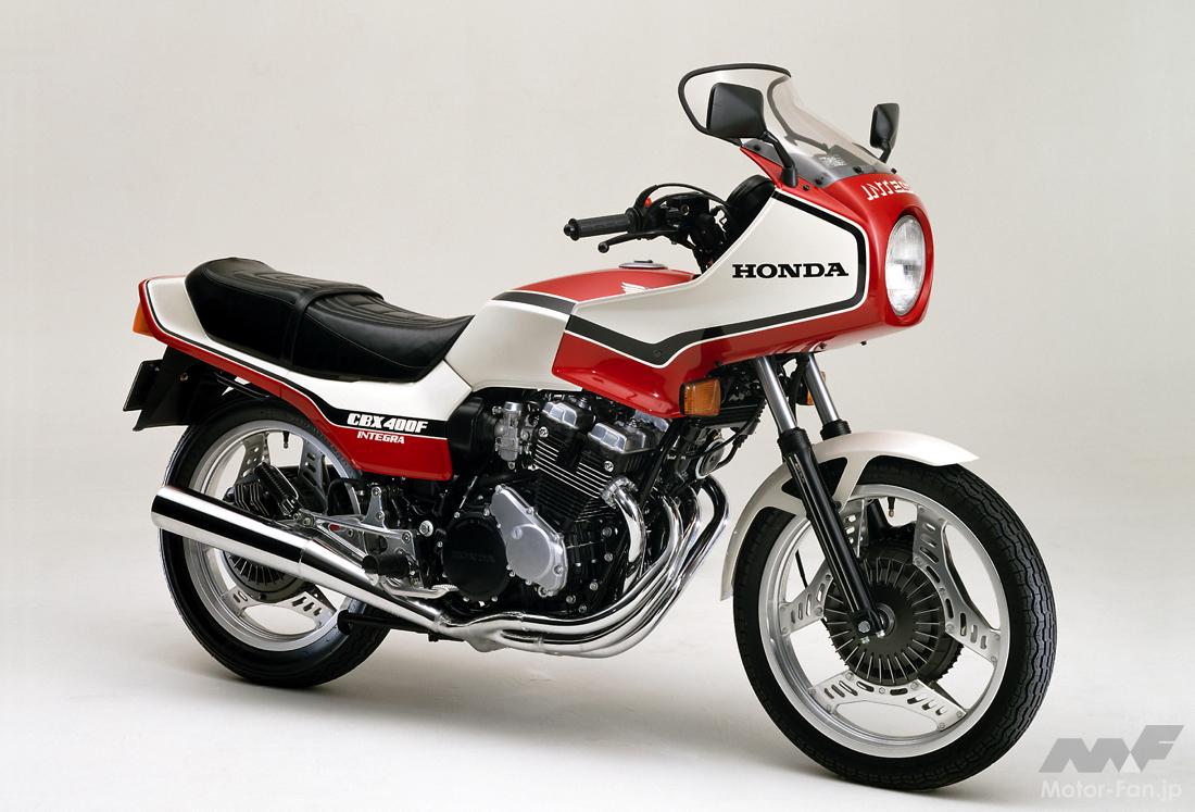 インボードディスク｜初採用は80年代の名車CBX400F。ホンダの画期的