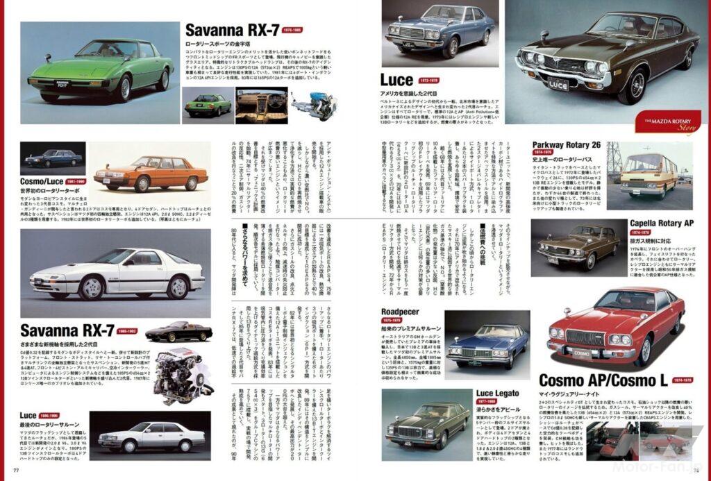 マツダ・ロータリー搭載車の歴史