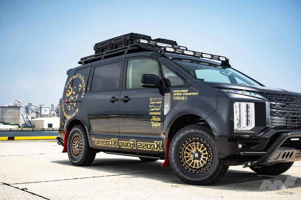 XJの最新ホイールが熱い！ 攻めの16フィンが『デリカD:5』の4×4