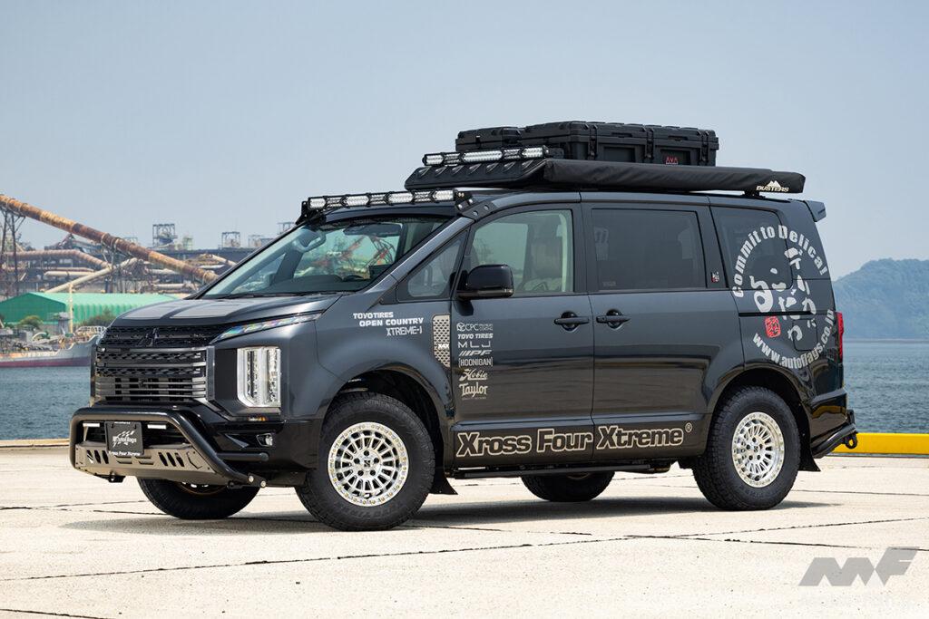 XJの最新ホイールが熱い！ 攻めの16フィンが『デリカD:5』の4×4