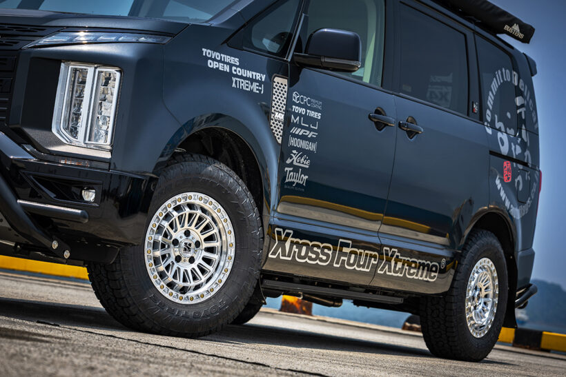 XJの最新ホイールが熱い！ 攻めの16フィンが『デリカD:5』の4×4